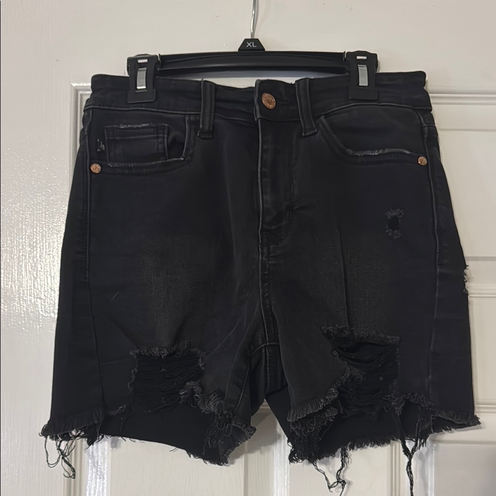 Judy Blue Destroyed Jean Shorts